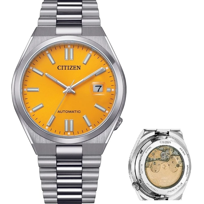 Ανδρικό Ρολόι Citizen NJ0150-81Z Πορτοκαλί Ασημί (? 40 mm)