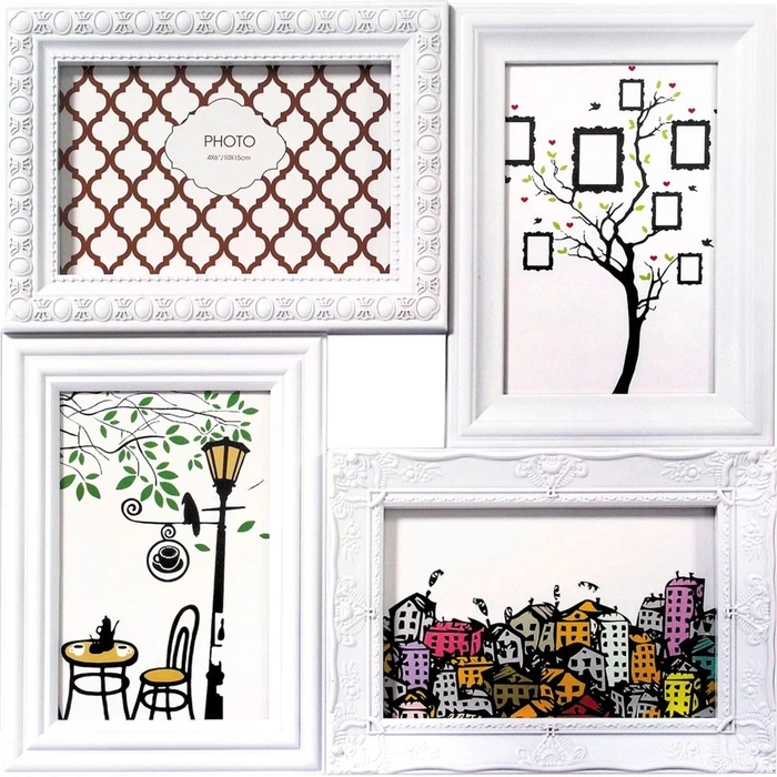 Κορνίζες γκαλερί ZEP Cordoba Gallery 4x10x15 Resin White HT0446