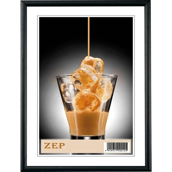 Κορνίζες τοίχου ZEP Basic Black 13x18 Aluminium Frame AL1B2