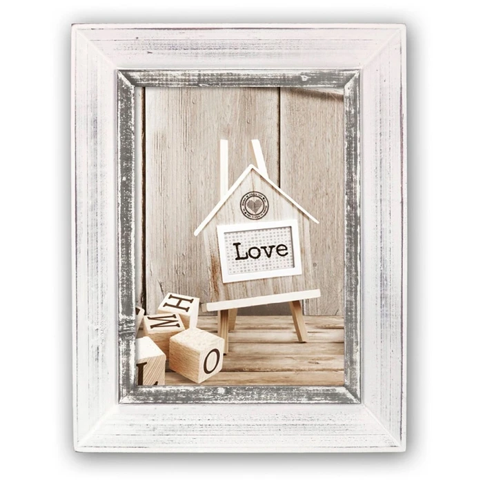 Κορνίζα Τοίχου ZEP Athis White 20x25 Wooden Frame SY1281