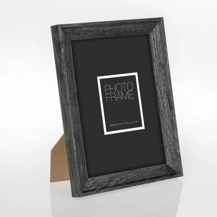 Κορνίζα Τοίχου ZEP Torino Black 13x18 Holz Bilderrahmen RT257L
