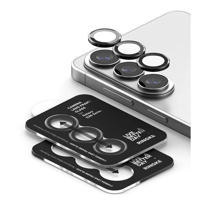 Ringke Camera Frame Protector Samsung Galaxy S26 / S26+ Plus Black [2 PACK]