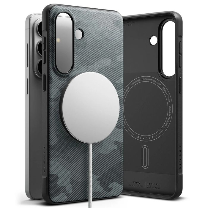 Ringke Onyx Magnetic MagSafe Samsung Galaxy S26 Camo Black