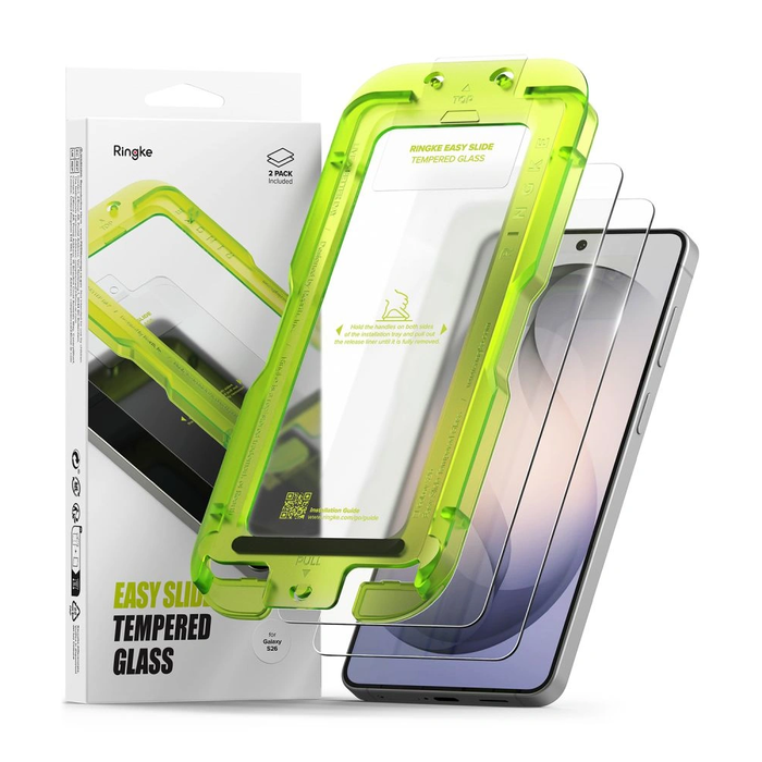 Ringke Easy Slide Samsung Galaxy S26 Clear [2 PACK]