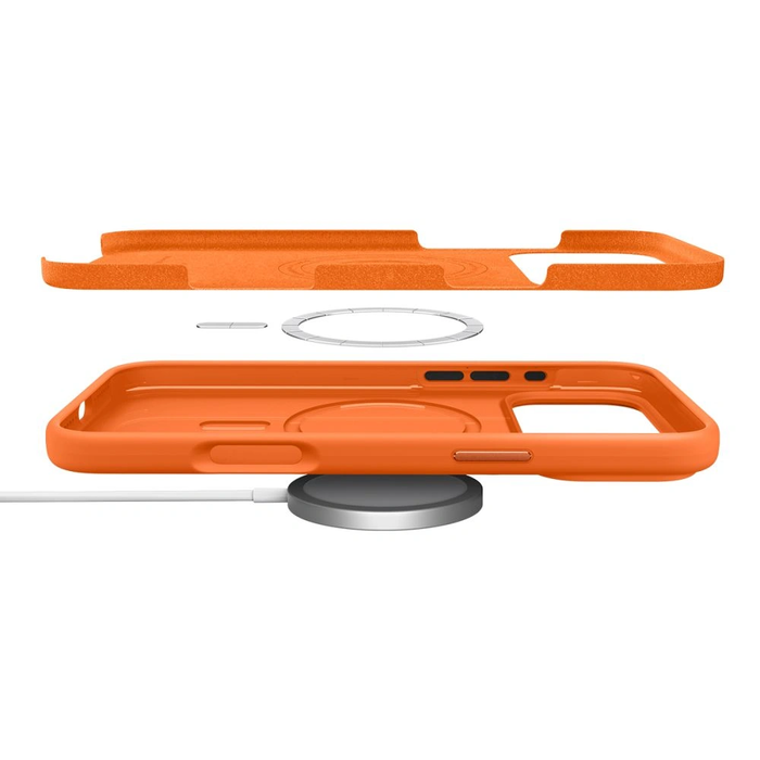 Spigen Silicone Fit Mag MagSafe Apple iPhone 17 Pro Max Cosmic Orange