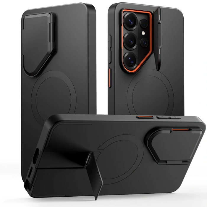 Tech-Protect Kevlar Aura MagSafe Samsung Galaxy S26 Ultra Black/orange