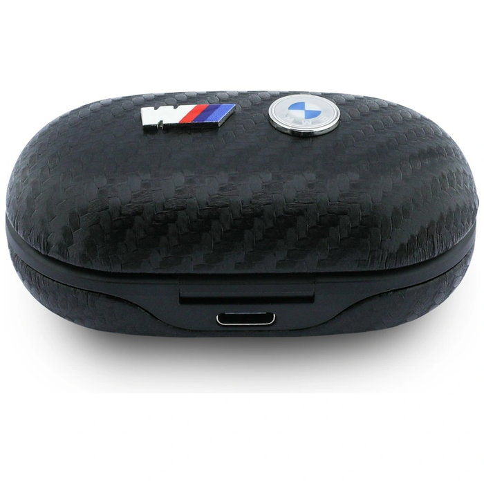 BMW Wireless in-ear Bluetooth TWS headphones Carbon Metal Logo ENC black