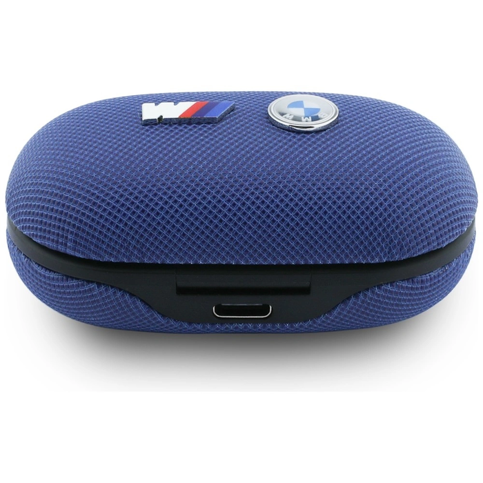 BMW Wireless in-ear Bluetooth TWS headphones M Metal Logo ENC blue
