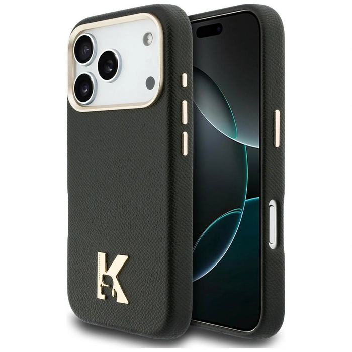 Karl Lagerfeld Karl Head Logo MagSafe Apple iPhone 17 Pro black