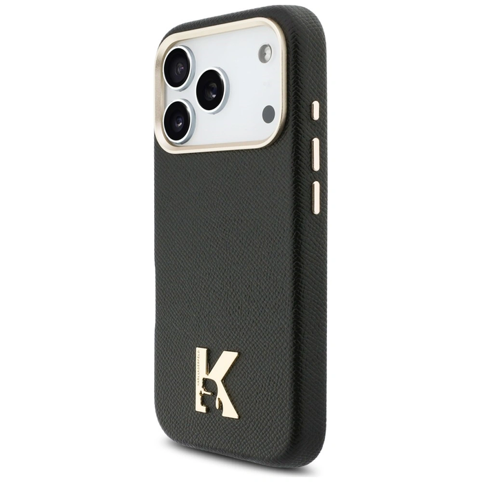Karl Lagerfeld Karl Head Logo MagSafe Apple iPhone 17 Pro black