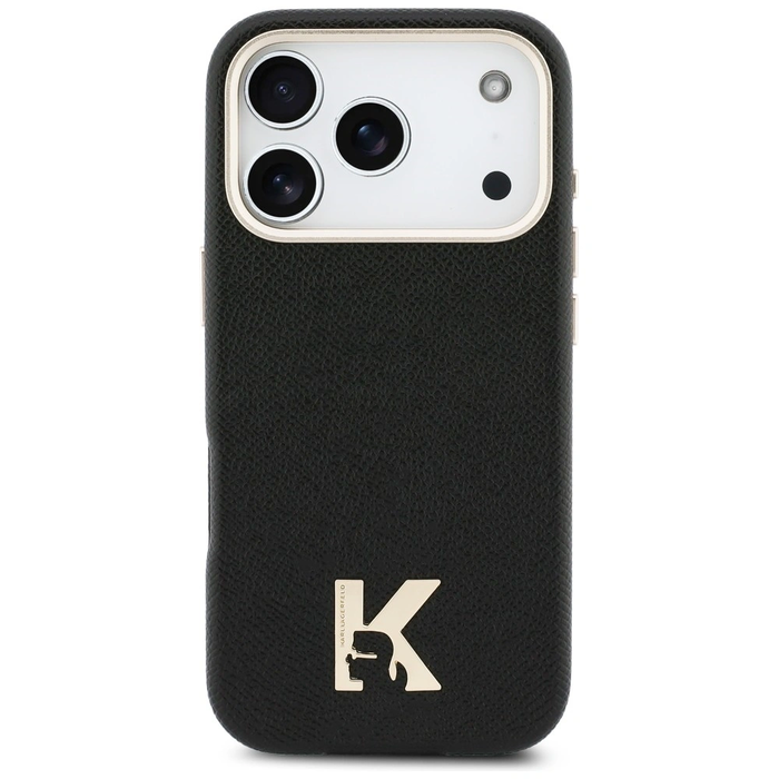 Karl Lagerfeld Karl Head Logo MagSafe Apple iPhone 17 Pro black