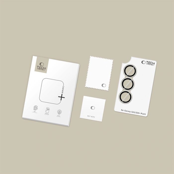Tech-Protect Camring Fit+ Samsung Galaxy S26 / S26+ Plus Clear