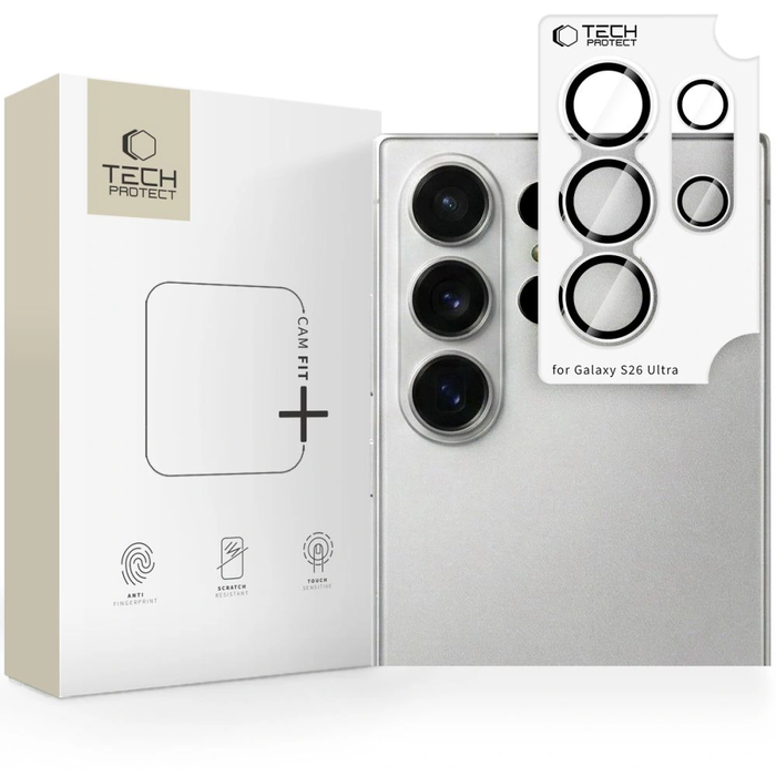 Tech-Protect Camring Fit+ Samsung Galaxy S26 Ultra Clear