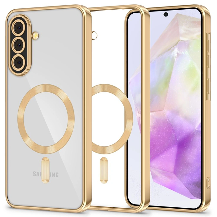 Tech-Protect Magflex MagSafe Samsung Galaxy A37 5G Shiny Gold