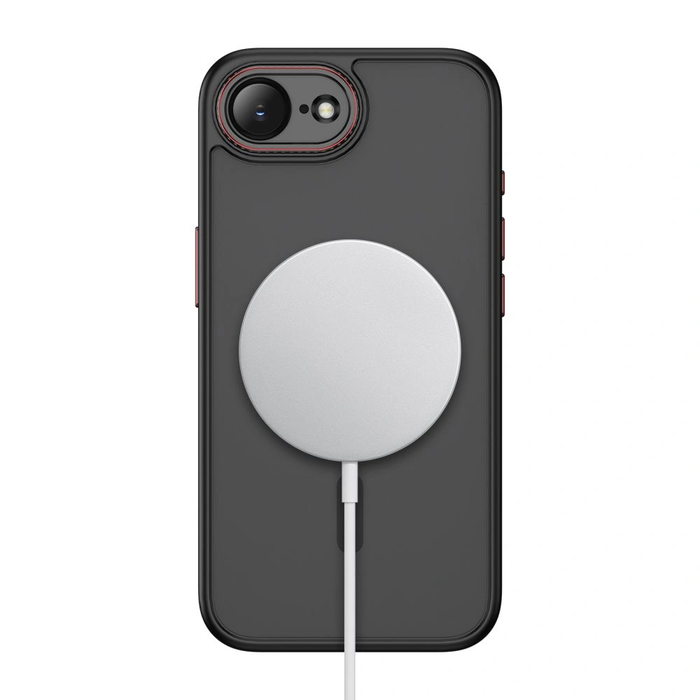 Tech-Protect MagCam MagSafe Apple iPhone 17e / 16e Black/red