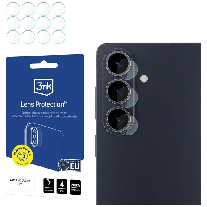 3MK Lens Protection Samsung Galaxy S26 [4 PACK]