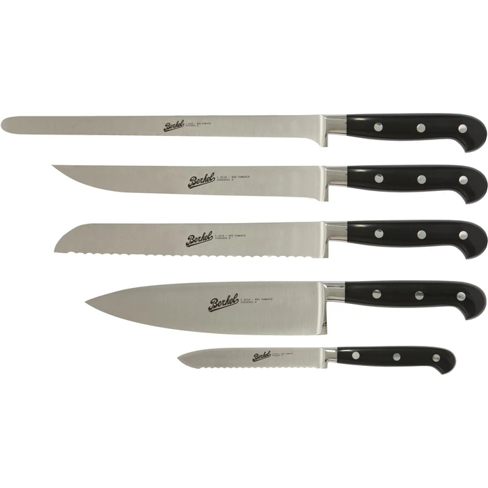 Σετ Μαχαιριών Berkel Adhoc Glossy Black 5 τεμ.