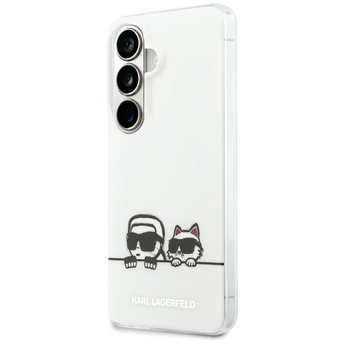 Karl Lagerfeld IML Peekaboo Karl&Choupette MagSafe Samsung Galaxy S26 clear