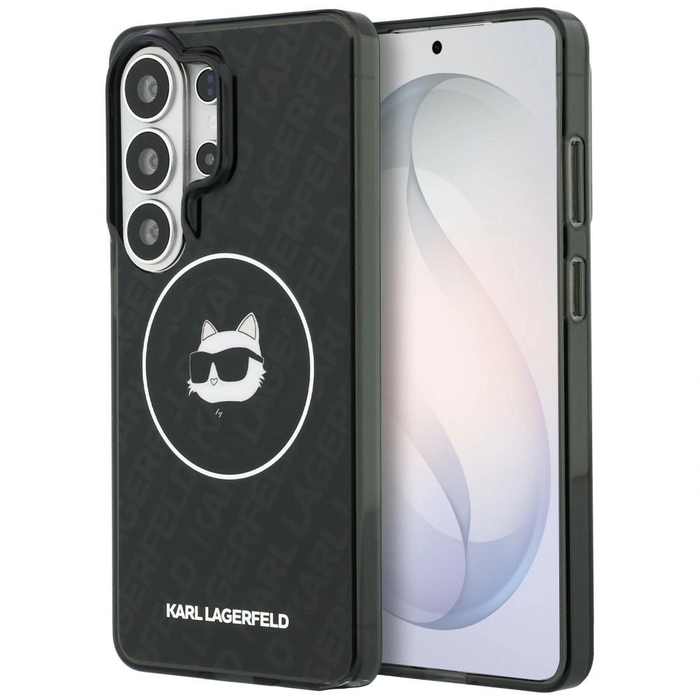Karl Lagerfeld IML Repeated Choupette MagSafe Samsung Galaxy S26 Ultra black