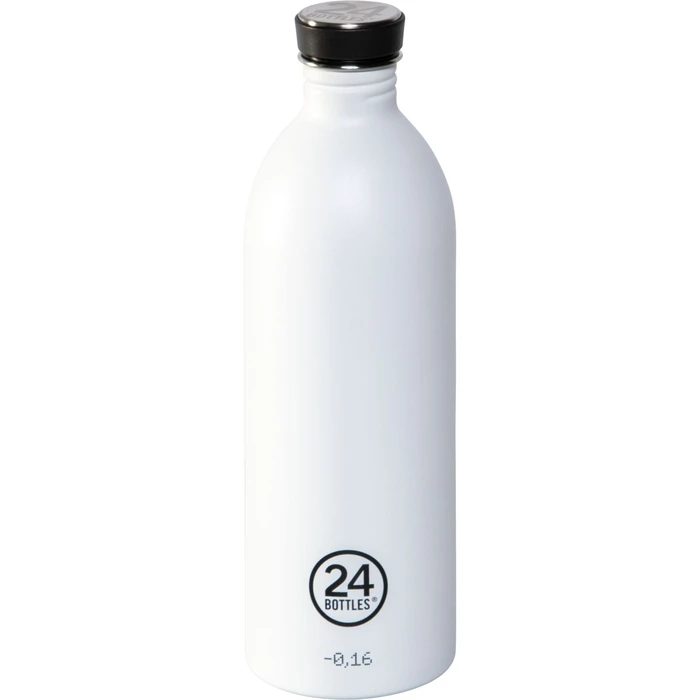 24Bottles Urban Bottle Ice White 1000 ml - Επαναχρησιμοποιούμενο Μπουκάλι Ανοξείδωτο