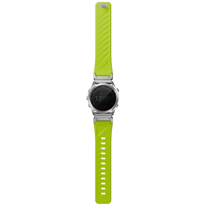 UNIQ Fluo strap for Garmin 22mm lime green