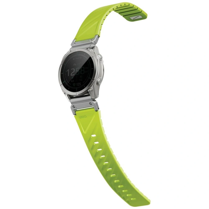 UNIQ Fluo strap for Garmin 26mm lime green