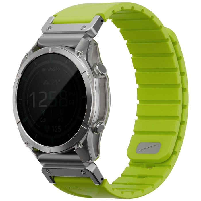 UNIQ Fluo strap for Garmin 26mm lime green