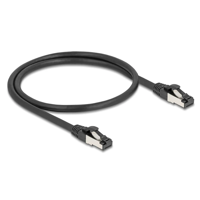 Delock S/FTP Καλώδιο Δικτύου Ethernet 0.5m Μαύρο 80570