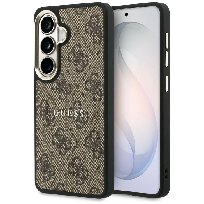 Guess 4G Embossed Ring MagSafe Samsung Galaxy S26 brown