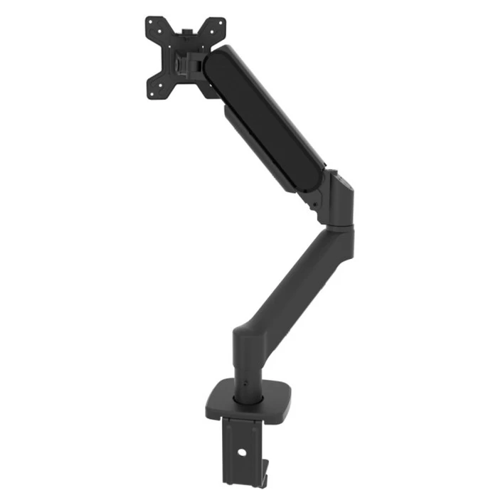 Techly 369304 Desk Mount Arm for TV/Monitor 13-32 inches, up to 10 kg, Gas Spring