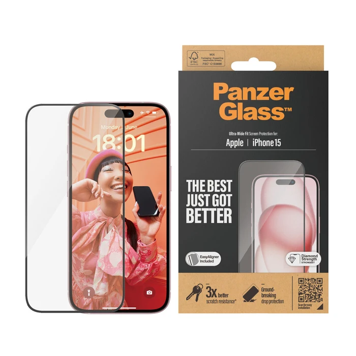 Προστατευτικό Οθόνης για Κινητά Panzer Glass 2809 Apple