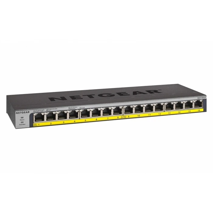 Network Switch Netgear Unmanaged Gs116lp 16xge Poe+