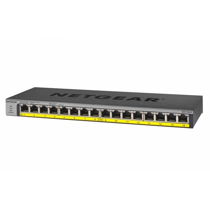 Network Switch Netgear Unmanaged Gs116lp 16xge Poe+