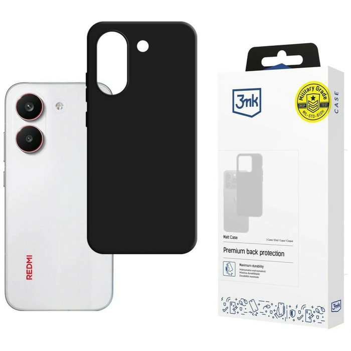 3MK Matt Case POCO X8 Pro black