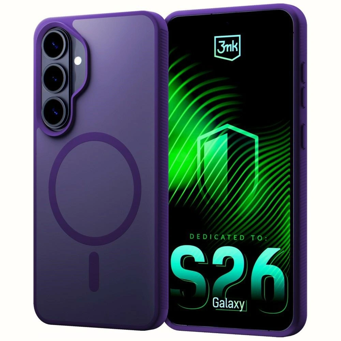 3MK Smoke MagCase Samsung Galaxy S26 purple
