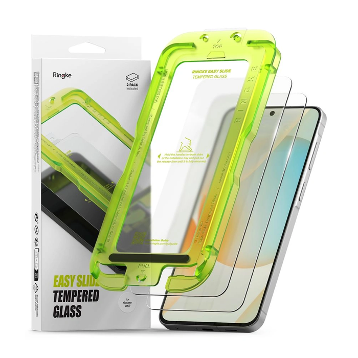 Ringke Easy Slide Samsung Galaxy A57 5G Clear [2 PACK]