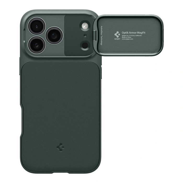 Spigen Optik Armor Mag MagSafe Apple iPhone 17 Pro / 18 Pro Abyss Green