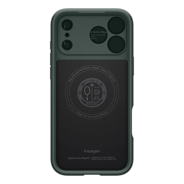 Spigen Optik Armor Mag MagSafe Apple iPhone 17 Pro / 18 Pro Abyss Green