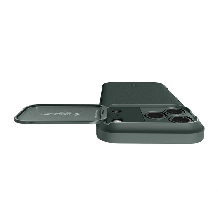 Spigen Optik Armor Mag MagSafe Apple iPhone 17 Pro / 18 Pro Abyss Green
