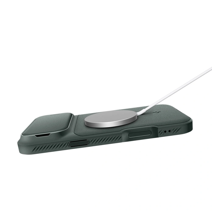 Spigen Optik Armor Mag MagSafe Apple iPhone 17 Pro / 18 Pro Abyss Green