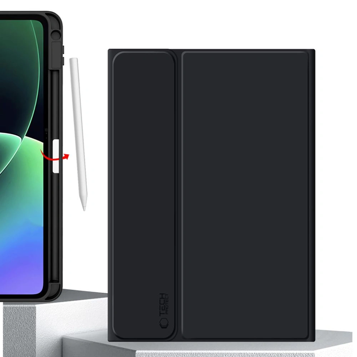 Tech-protect SmartCase Pen + Keyboard Xiaomi Pad 8 / 8 Pro / 7 / 7 Pro 11.2 Black