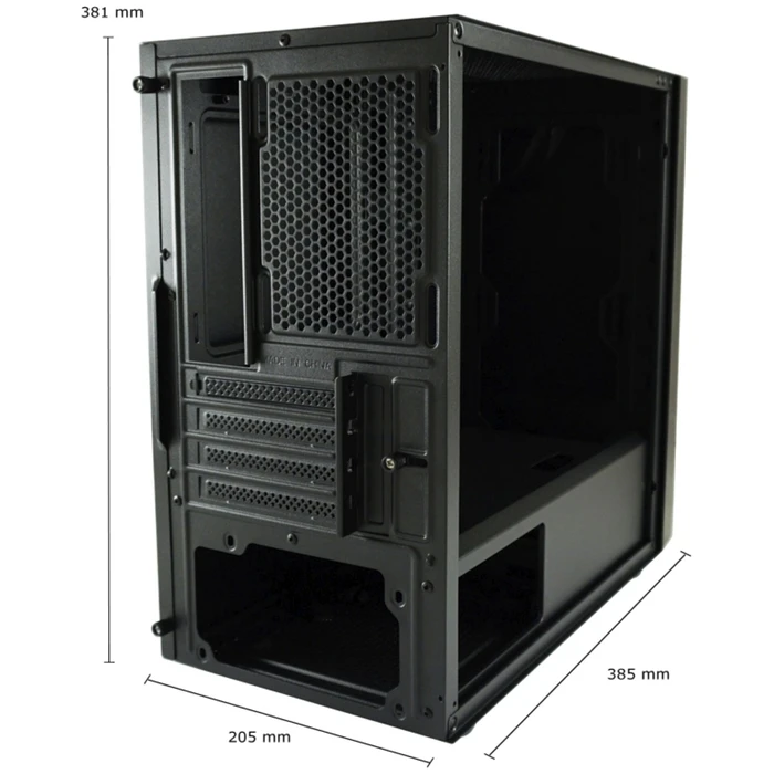 LC-Power 2016MB Midi Tower Computer Case Black
