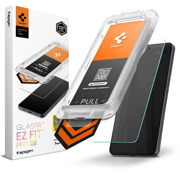 Spigen Glas.tr EZ Fit Pro AluminaCore HD Samsung Galaxy S26+ Plus Clear