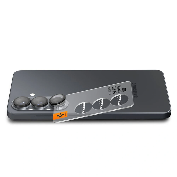Spigen Optik Pro HD Glas.tr ez Fit Camera Protector Samsung Galaxy S26 Black [2 PACK]