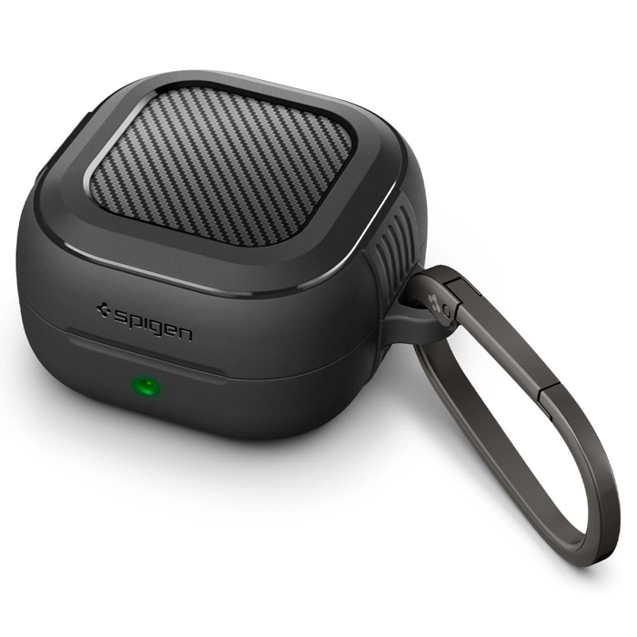 Spigen Rugged Armor Samsung Galaxy Buds 4 / 4 Pro Matte Black