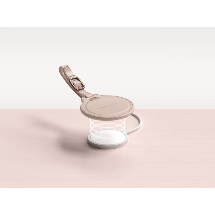 Satechi FindAll Luggage Tag Vegan-Leather Pink (Desert Rose)