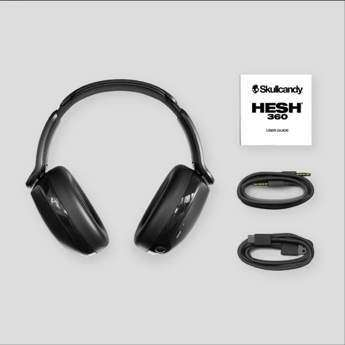 Skullcandy Hesh 360 Wireless - True Black (Over‑Ear Headphones)