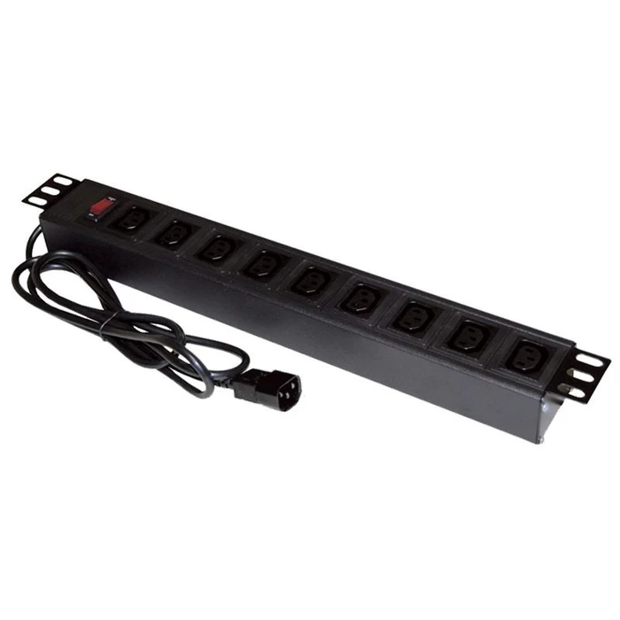 Πολύπριζο Alantec 9 Θέσεων με Διακόπτη και Καλώδιο 1.8m