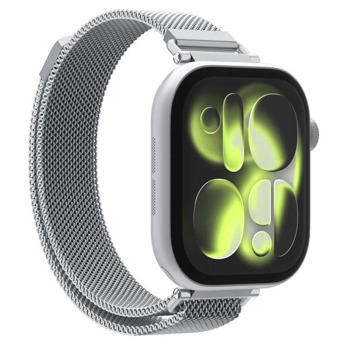 Spigen WBM4 Band Apple Watch 8 / 9 / 10 / 11 / SE 40/41/42mm Silver