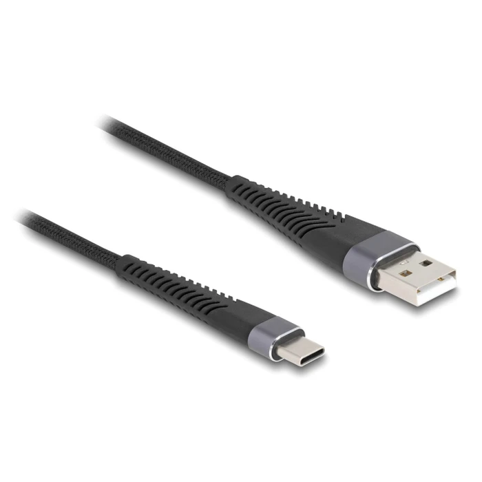 Καλώδιο USB Delock Σε USB-C 81121, 60W, 480Mbps, 1M, Μαύρο